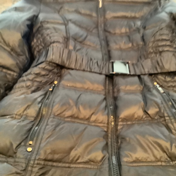 Women’s Down Black Coat Laundry Brand Size Large NWT - Picture 11 of 15